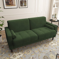 Carmelinda 62.6'' Corduroy Loveseat