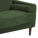 Carmelinda 62.6'' Corduroy Loveseat