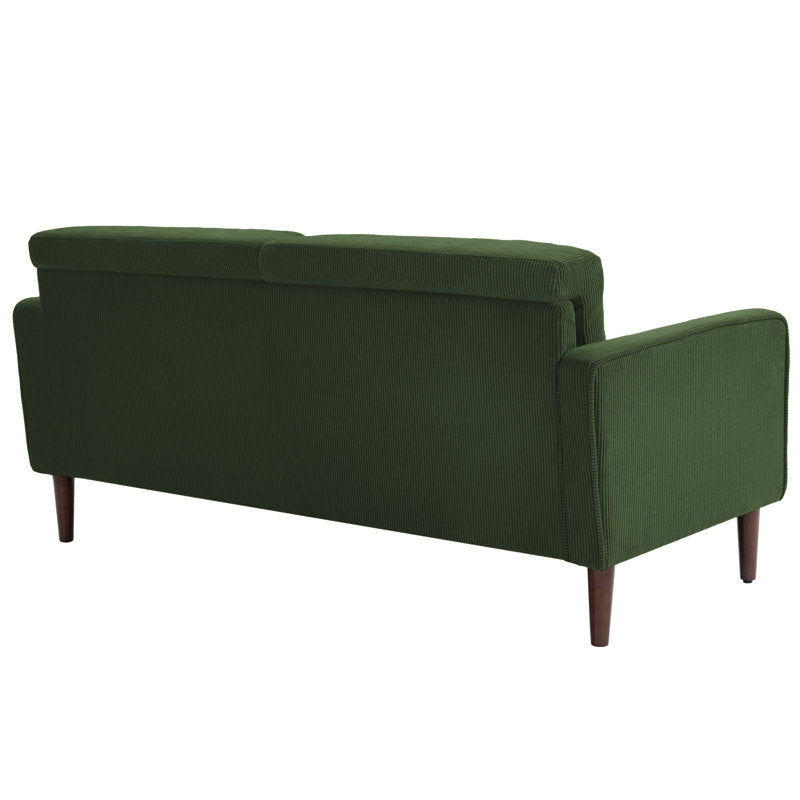 Carmelinda 62.6'' Corduroy Loveseat