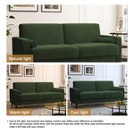 Carmelinda 62.6'' Corduroy Loveseat