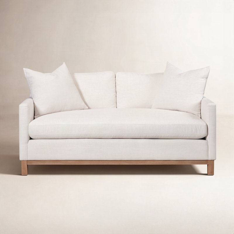 Upholstered Standard Loveseat with Deep Seat Cushions