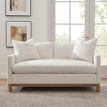 Upholstered Standard Loveseat with Deep Seat Cushions