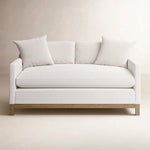 Upholstered Standard Loveseat with Deep Seat Cushions