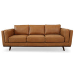 Freiro 90.4'' Leather Sofa