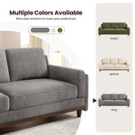87'' Waterproof Chenille 3-Seater Upholstered Sofa