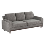 87'' Waterproof Chenille 3-Seater Upholstered Sofa