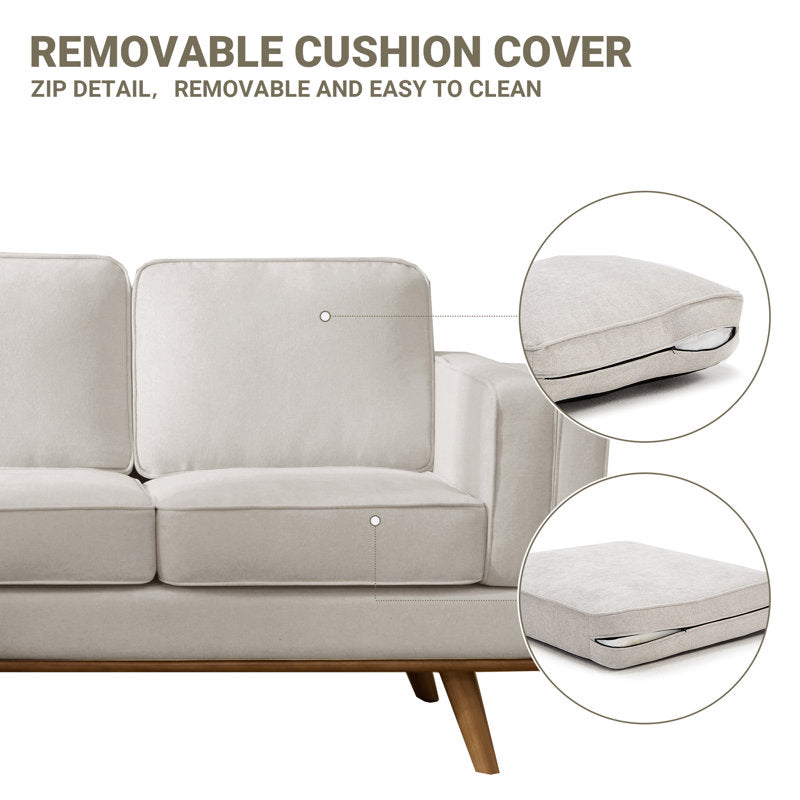 Estes Inayat 84'' Upholstered Sofa