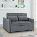 Omorfo 53.2'' Upholstered Convertible Sleeper Sofa