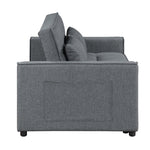 Omorfo 53.2'' Upholstered Convertible Sleeper Sofa