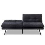 Kyall Upholstered 68'' Reclining Sleeper Sofa