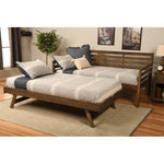 Alexz Wood Daybed with Pop Up Trundle Bed, Mattresses Not Included