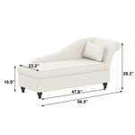 Minerva Upholstered Chaise Lounge