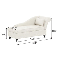 Minerva Upholstered Chaise Lounge