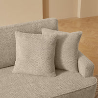 Mashawna Upholstered Chaise Lounge and Stool