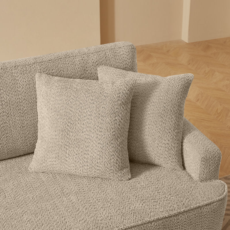 Mashawna Upholstered Chaise Lounge and Stool