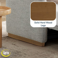 Durango 86" Upholstered Queen Size Convertible Sleeper Sofa