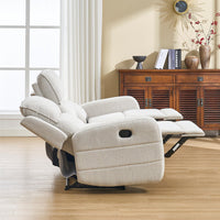 79.8" Wide Modern and Overstuffed Soft Manual Reclining Sofa