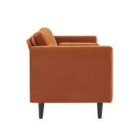 Jeses 80.3" W Velvet Tufted Square Arm Sofa