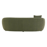 Harlan 89'' Boucle Upholstered Curved Sofa
