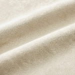 6.6'' W Curved Linen Sofa, Modern Upholstered Couch With 2 Accent Pillows