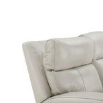 85.4'' Genuine Leather Zero Gravity Power Recliner Sofa with USB Port