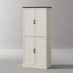 Hailiey Wood 71" H X 32" W X 16" D Office Storage Cabinet with Adjustable Shelf,Modular