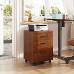 Carreiro 18.2'' Wide 3 Drawer File Cabinet, Wood Filing Cabinet, Printer Cabinet, Home