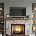 60-Inch Floating Bookshelf, 10-Inch Deep (2-Piece)