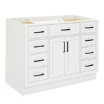Osoria 48'' Solid Wood Single Bathroom Vanity Base Only, Base Cabinet without Top