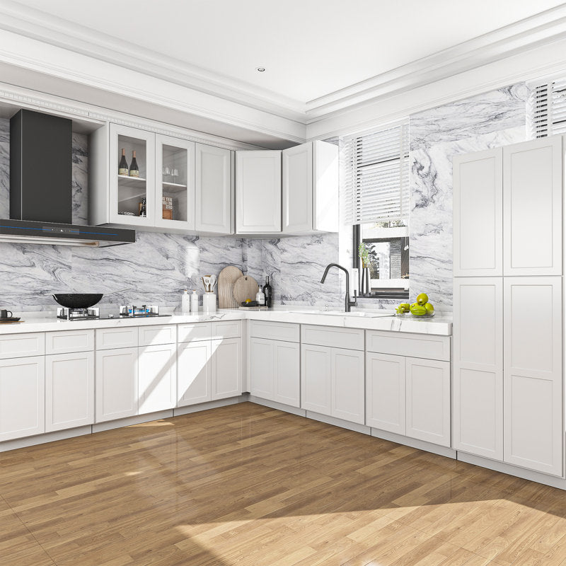 Modern Single Door Kitchen Base Cabinet With Top Drawer (Available In 12", 15", & 18"