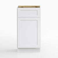 Modern Single Door Kitchen Base Cabinet With Top Drawer (Available In 12", 15", & 18"