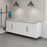 Garage Core 2 Base Cabinets & Doors In White