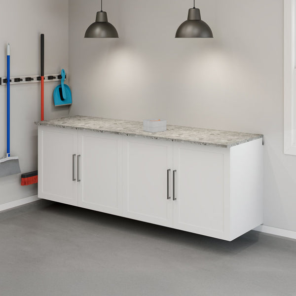 Garage Core 2 Base Cabinets & Doors In White