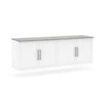 Garage Core 2 Base Cabinets & Doors In White