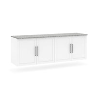 Garage Core 2 Base Cabinets & Doors In White