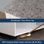 Garage Core 2 Base Cabinets & Doors In White