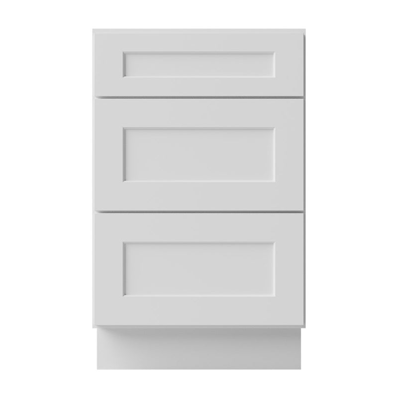 Brookings Unassembled Shaker Drawer Base Kitchen Cabinet