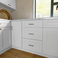 Brookings Unassembled Shaker Drawer Base Kitchen Cabinet