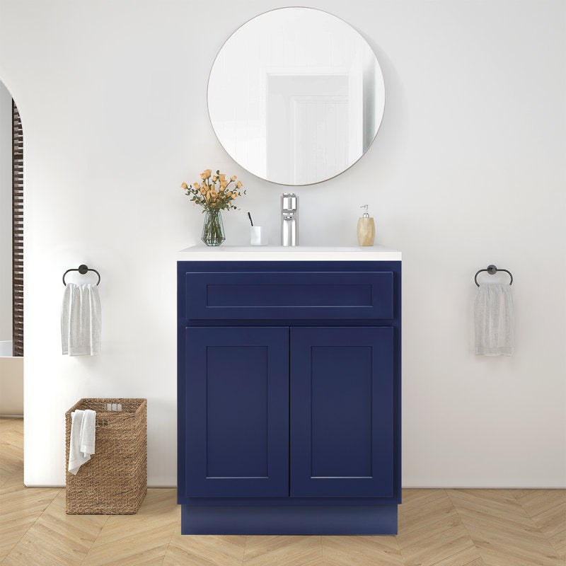 Hibbitts 24'' Single Bathroom Vanity Base Only