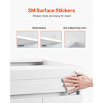 Shaker Base Cabinet 24" D x 34.5" H Ready to Assemble Cabinet White