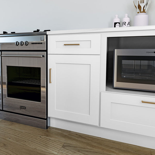 Ready to Assemble Solid Wood Shaker Base Kitchen Cabinet