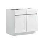 Shaker Base Cabinet 36" W x 24" D x 34.5" H Ready to Assemble Cabinet White