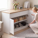 Shaker Base Cabinet 36" W x 24" D x 34.5" H Ready to Assemble Cabinet White