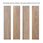 Domitilla 22" W Solid Wood and Metal Wall-Mounted Bathroom Cabinet