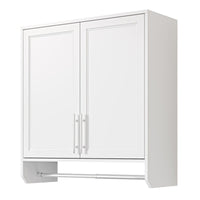 29.5" Wall Cabinet with Hanging Rod
