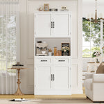 Kalauni 71" Kitchen Pantry Storage Cabinets with 2 Drawers