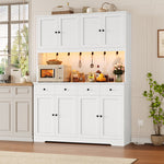 72.4" Kitchen Pantry Cabinet
