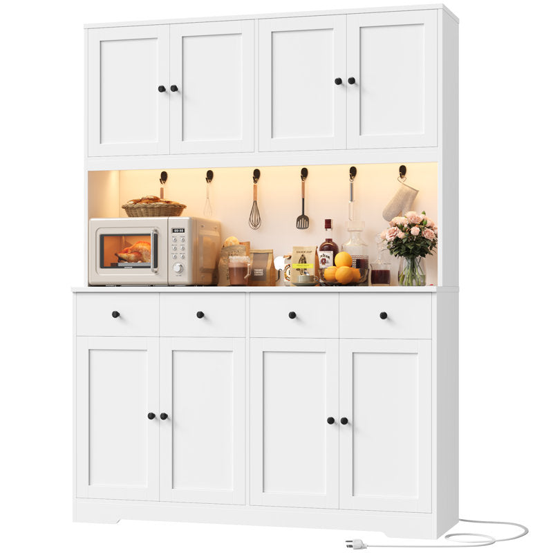 72.4" Kitchen Pantry Cabinet