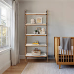 Parker 73'' H Wooden Ladder Bookcase