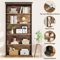 70'' H Etagere Bookcase